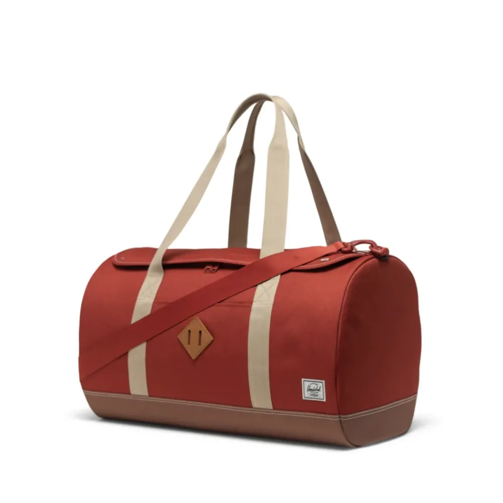 DAMES Herschel Heritage Duffle Tas Rood Oker