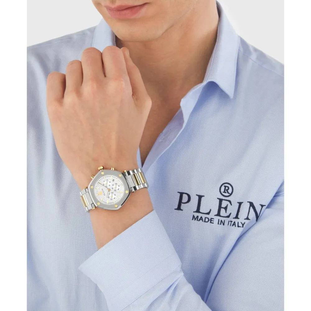 Heren Philipp Plein Horloges^Hexagon Chrono Horloge