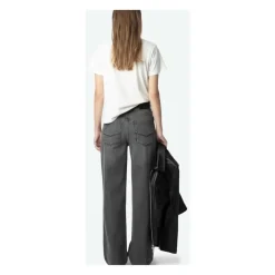 DAMES Zadig & Voltaire Jeans^High-waisted Straight Leg Jeans