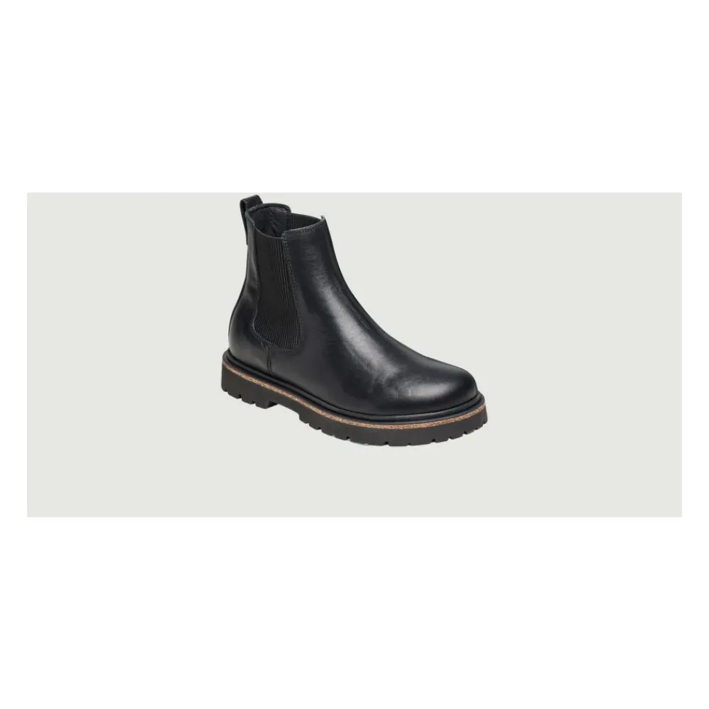 DAMES Birkenstock Chelseaboots^Highwood Leren Chelsea Boots