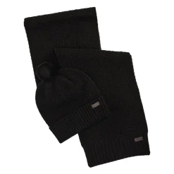 Barbour Honeycomb Gebreide Beanie & Sjaal Set
