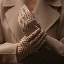 DAMES Isabel Bernard Handschoenen^Honoré Rosette Geitenleer Handschoenen