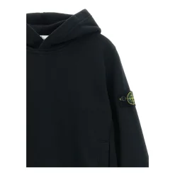 Stone Island Hooded Fleece Sweatshirt