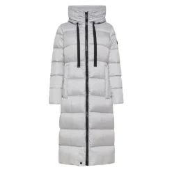 DAMES Peuterey Trenchcoats & Mantels^Hooded Lange Pufferjas