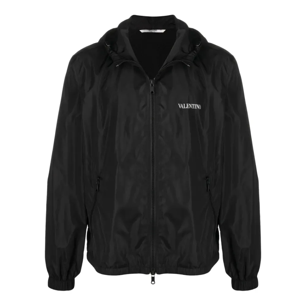 Valentino Outdoorjassen^Hooded Logo Jacket