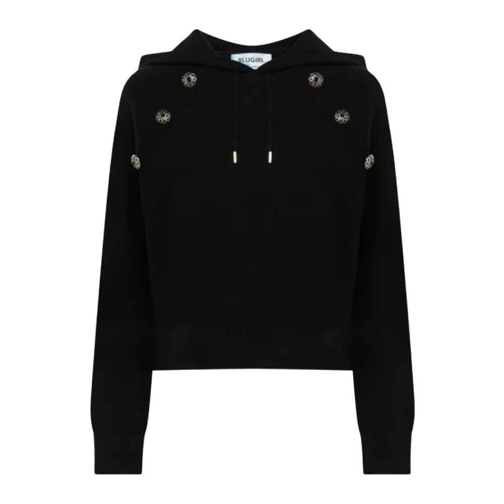 DAMES Blugirl Hoodies & Sweatvesten^Hooded Sweatshirt