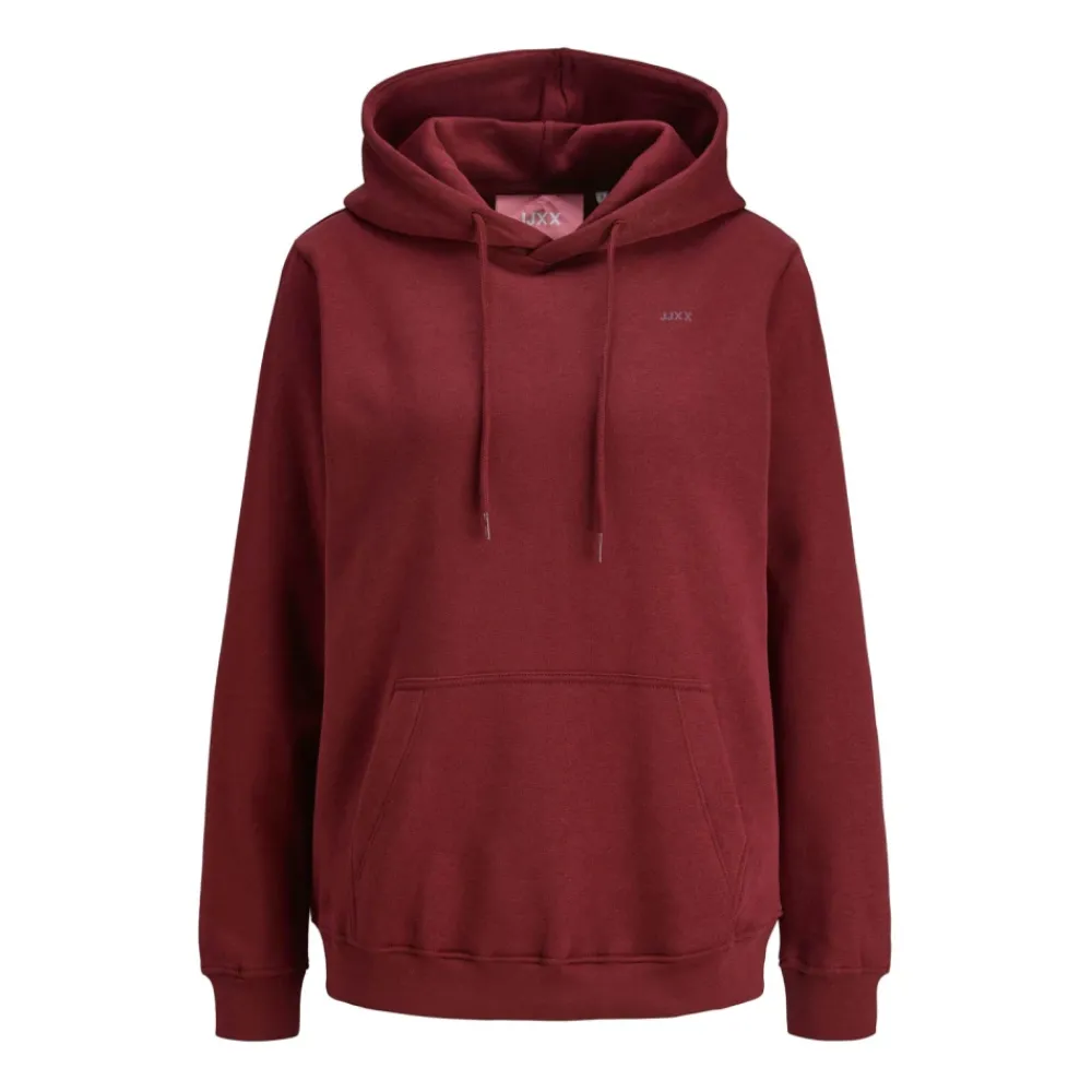 DAMES Jack & Jones Hoodie Cabernet/Port Royale