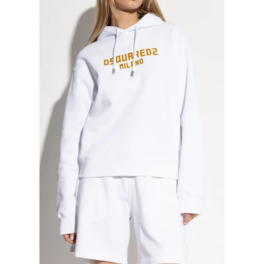 DAMES Dsquared2 Hoodie met Logo-letters