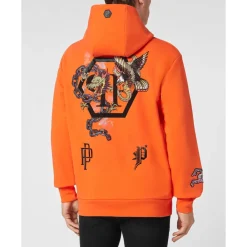 Heren Philipp Plein Truien & Vesten^Hoodie Sweatshirt Stones Gothic Plein