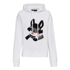 DAMES Dsquared2 Hoodie van katoen met grafische print