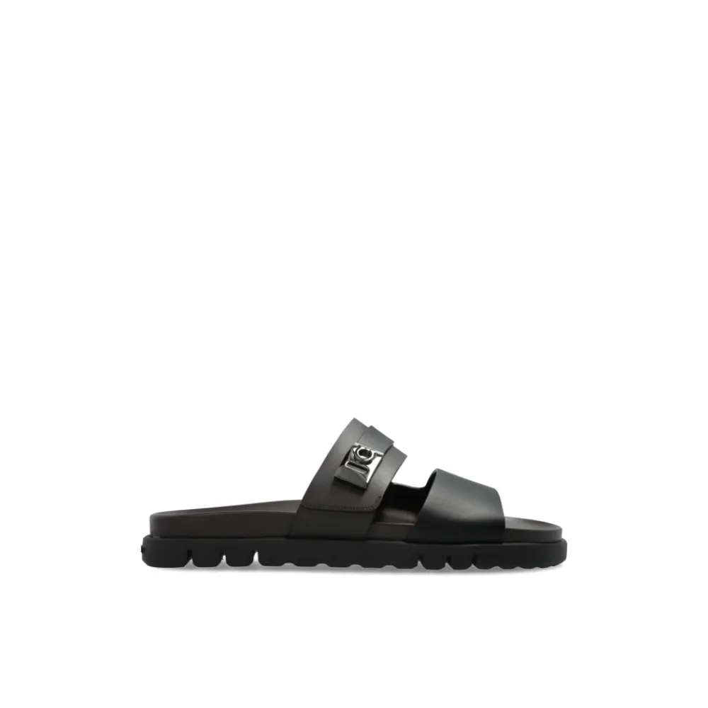 Heren Ferragamo Slippers^Hug Buckle Sandal