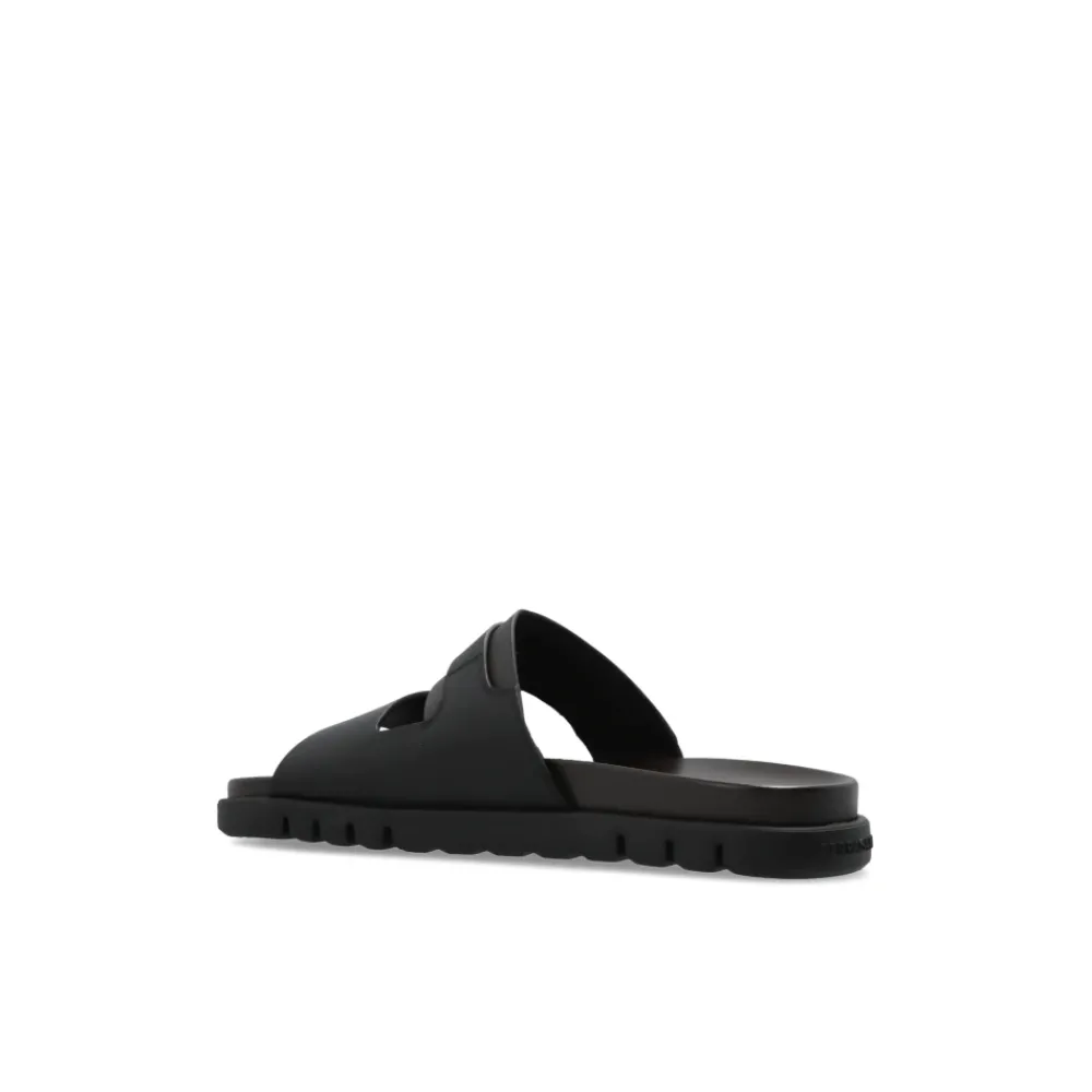 Heren Ferragamo Slippers^Hug Buckle Sandal