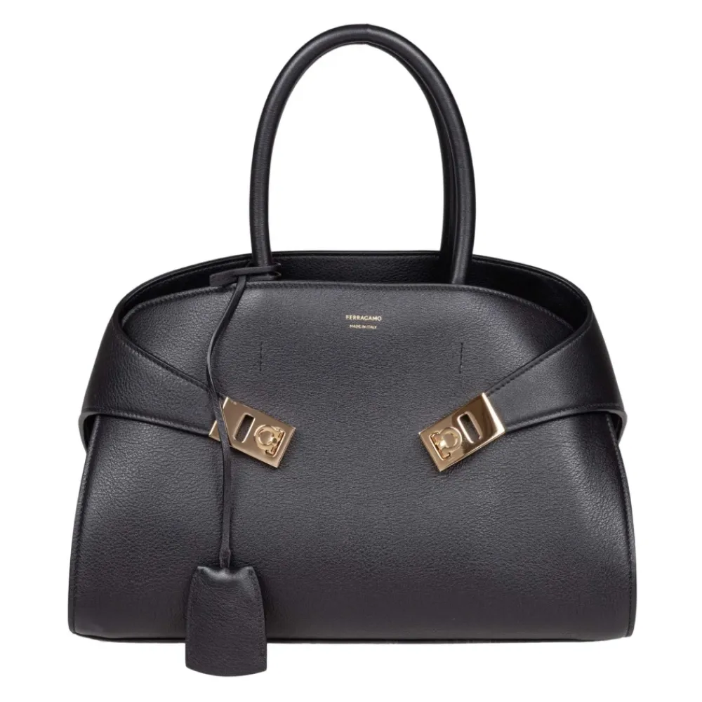 DAMES Ferragamo Handtassen^Hug Medium Handtas