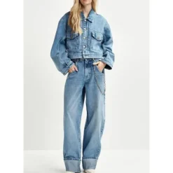 DAMES Essentiel Antwerp Huge Barrel Leg Jeans