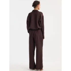 DAMES Róhe Broeken^HW25 Wijde Zijden Broek