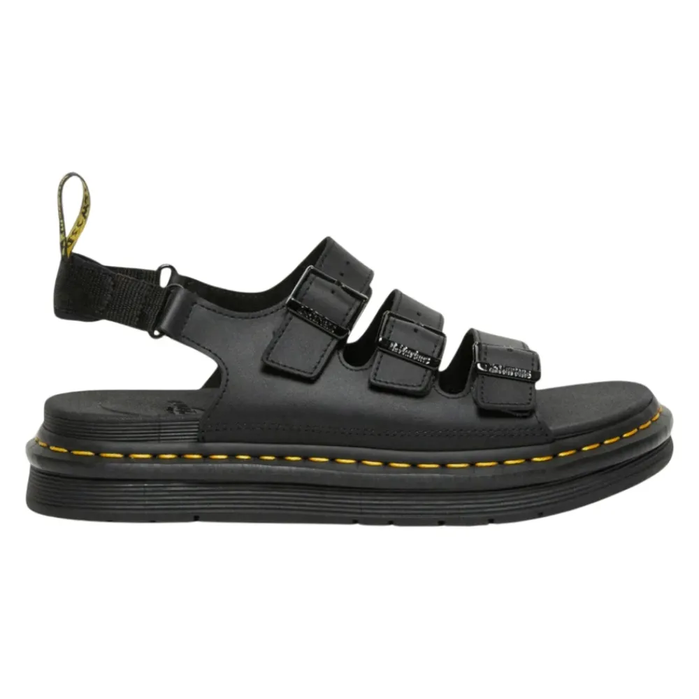 Heren Dr. Martens Sandalen^Hydro Leren Gesp Sandaal Platform