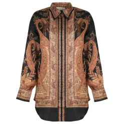 DAMES Zimmermann Blouses^Hypnotic Satin Shirt