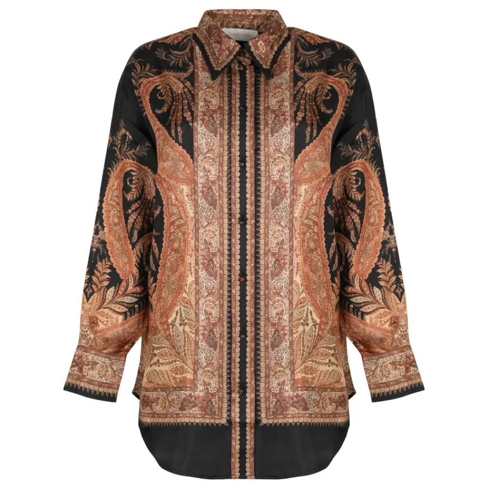 DAMES Zimmermann Blouses^Hypnotic Satin Shirt
