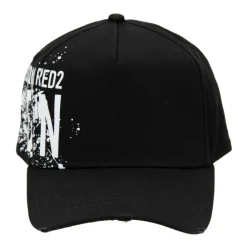 Heren Dsquared2 Petten^Iconische Baseballpet met Gespsluiting