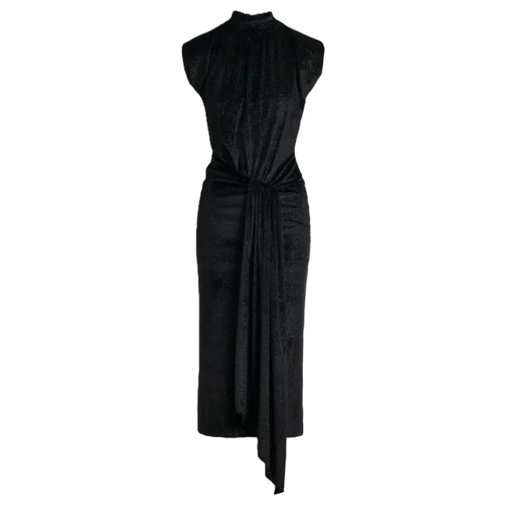 DAMES Essentiel Antwerp Inche Velvet Jersey Dress