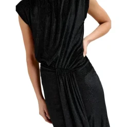 DAMES Essentiel Antwerp Inche Velvet Jersey Dress