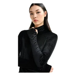 DAMES Essentiel Antwerp Shirts^Indienne Velvet Jersey Top