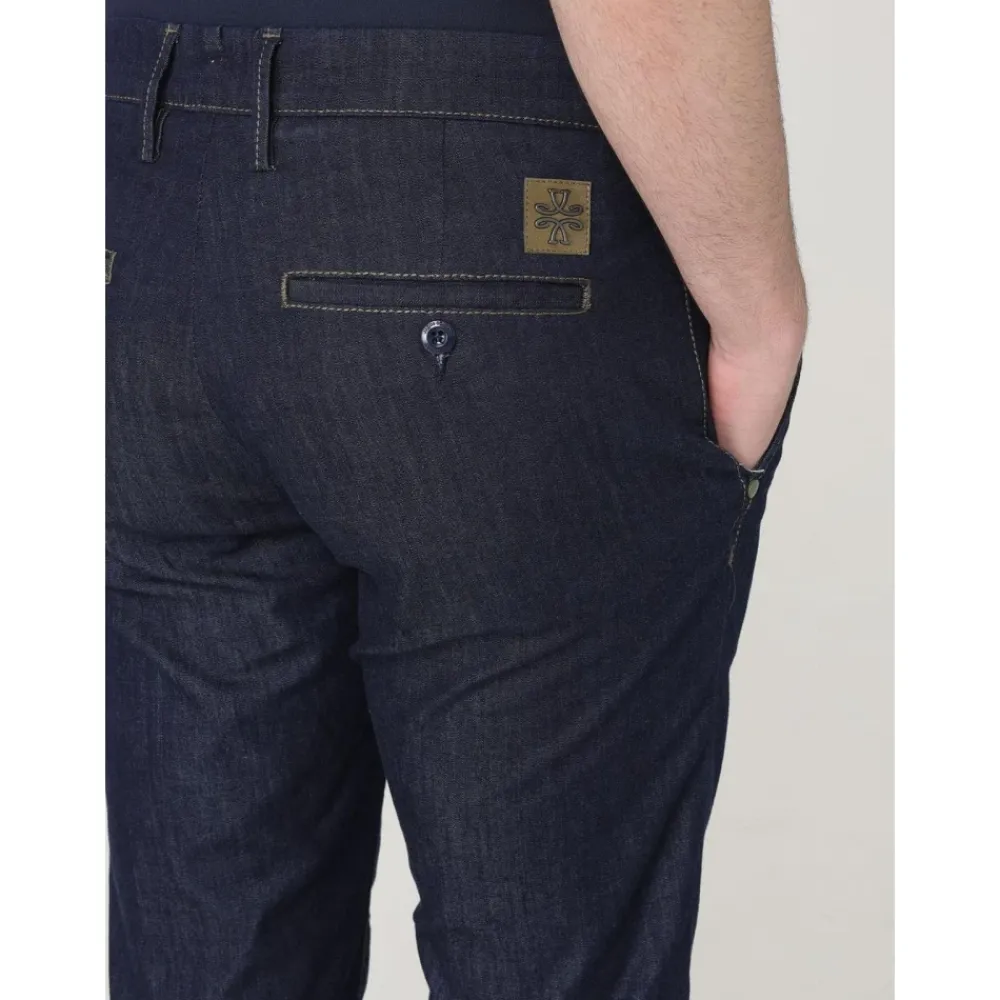 Heren Jacob Cohën Jeans^Indigo Denim Jeans