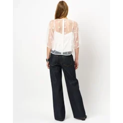 DAMES Dante 6 Indigo Wide Leg Denim Jeans