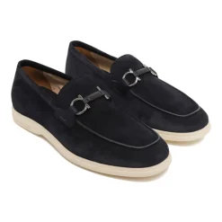 Heren Ferragamo Informele Mocassin Met Gancini-Ornament