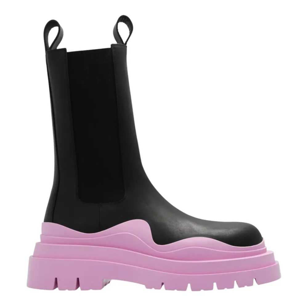 DAMES Bottega Veneta Instap enkellaarzen met Tire