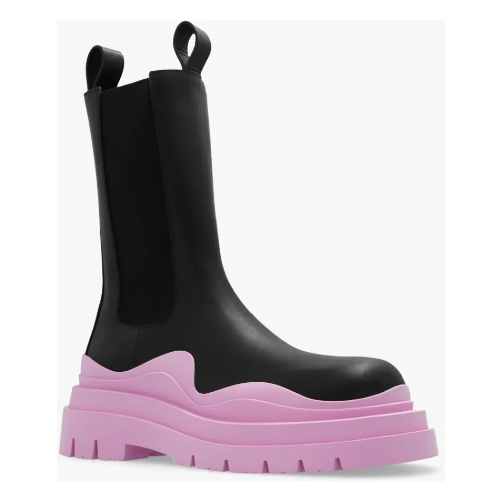 DAMES Bottega Veneta Instap enkellaarzen met Tire