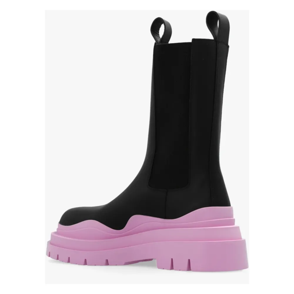 DAMES Bottega Veneta Instap enkellaarzen met Tire