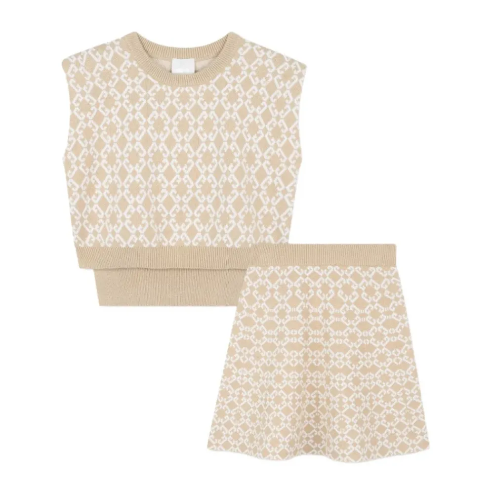 Givenchy Bodysuits & Sets^Intarsia-gebreide Rok Set