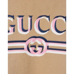 DAMES Gucci Interlocking G Web Print Sweater