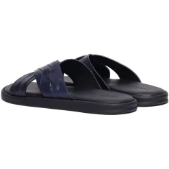 Heren Bottega Veneta Intrecciato Crisscross Slippers