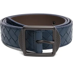 Heren Bottega Veneta Intrecciato leren riem
