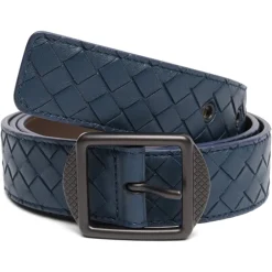 Heren Bottega Veneta Intrecciato leren riem