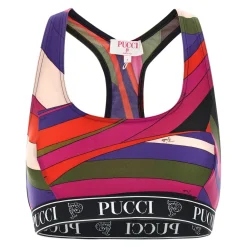 Pucci Sport Bh'S & Ondergoed|Sportshirts^Iride Print Top