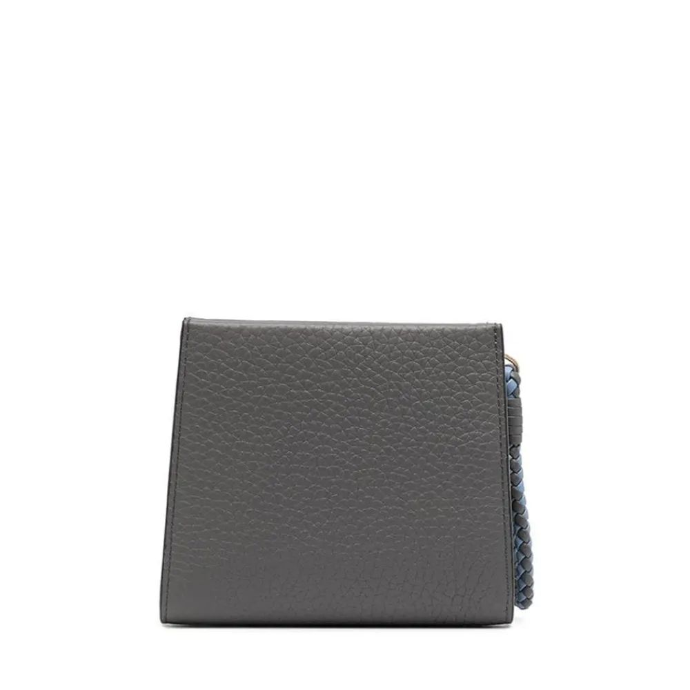 DAMES Mulberry Iris Coin Zip Around Clutch