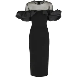 DAMES Essentiel Antwerp Jurken^Isatis Fitted Knit Dress