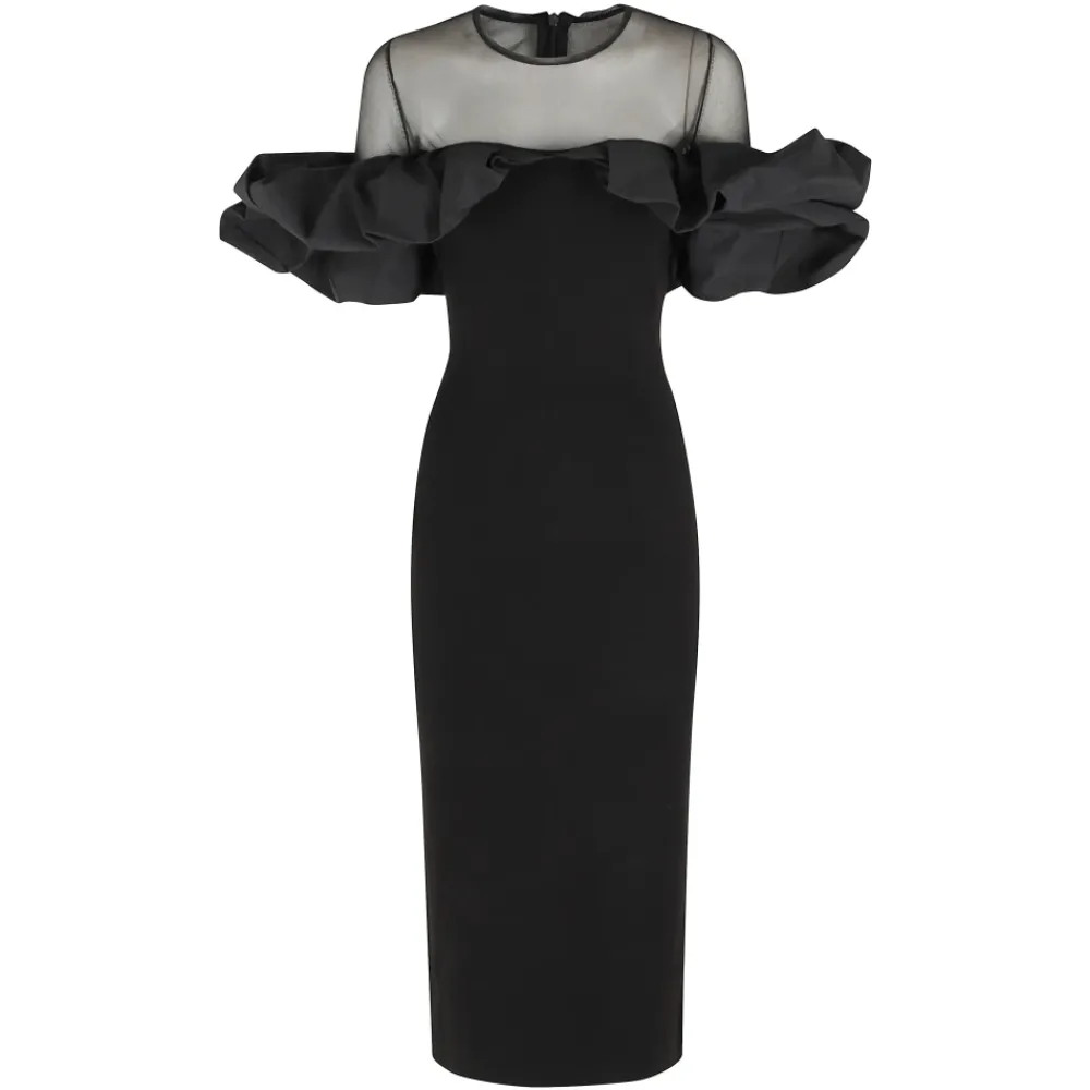 DAMES Essentiel Antwerp Jurken^Isatis Fitted Knit Dress