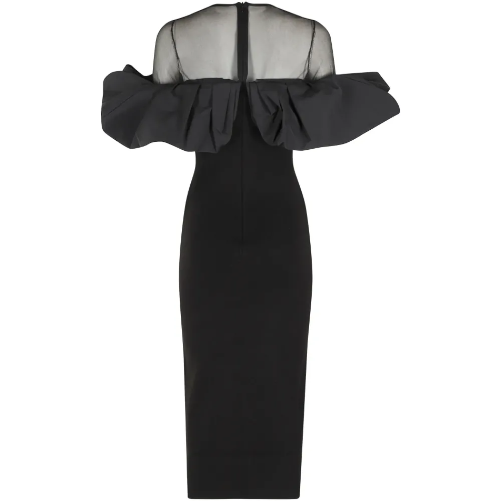 DAMES Essentiel Antwerp Jurken^Isatis Fitted Knit Dress