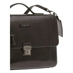 DAMES The Bridge Italiaanse leren aktetas unisex