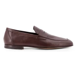 Heren Tod's Instappers & Slip Ons^Italiaanse leren instapper met monogram