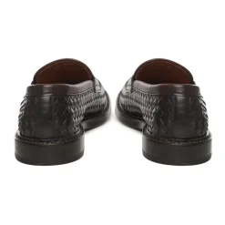 Heren Doucal's Italiaanse Leren Plat Schoenen