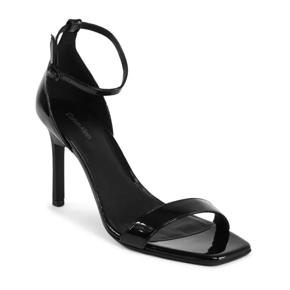 DAMES Calvin Klein Italiaanse Leren Sandaal Elegante Stijl