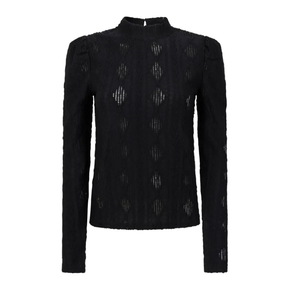 DAMES Aaiko Shirts^IVONA Argyle PES Top