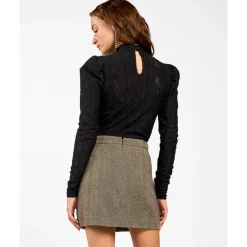 DAMES Aaiko Shirts^IVONA Argyle PES Top