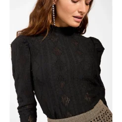 DAMES Aaiko Shirts^IVONA Argyle PES Top