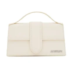 DAMES Jacquemus Handtassen^Ivoor Schoudertas Le Grand Bambino